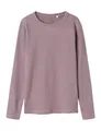 Produktbild: Name It Kids Mädchen Nkfnakal Ls Noos Top, Elderberry, 122-128 EU