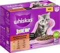 Produktbild: Whiskas Mulitpack Junior klassische Auswahl in Sauce Katzenfutter 12 x 85 g