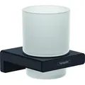 Produktbild: hansgrohe AddStoris Zahnputzbecher, 41749670, Farbe: Schwarz Matt