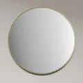 Produktbild: Badspiegel Badezimmerspiegel rund Ø 40 cm gold Talos