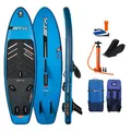 Produktbild: STX iWindsurf RS 280 Windsurf SUP aufblasbar 280×85 cm – Board, Pumpen, Finnen, Rucksack