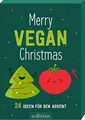 Produktbild: Merry Vegan Christmas: 24 Ideen für den Advent | Adventskalender-Kartenbox mit veganen Rezepten, Tipps und Ideen