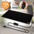 Produktbild: Infrarot Wärmeplatte 150Watt mit Dimmer 30x60cm Schreibtischheizung Heizplatte