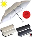 Produktbild: Knirps Regenschirm Damen Taschenschirm Ultra-light US.050 UV-Hitze-Schutz Silber