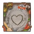 Produktbild: 100 Pizzakarton Pizzaboxen Pizzaschachtel Faltschachtel 30x30x4cm Francia