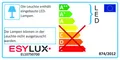 Produktbild: ESYLUX LED-Strahler 3000K, ws AOLWL100OP900830MDWH