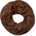 Produktbild: styleBREAKER Loop Loop Schal mit Metallic Sterne Print, (1-St)