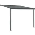 Produktbild: Juskys Terrassendach Borneo (Dunkelgrau, 3x3m)