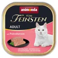Produktbild: animonda vom Feinsten Katzenfutter nass mit Putenherzen (32 x 100g), getreidefreies Katzenfutter nass ohne Zucker, mit frischen, fleischigen Zutaten