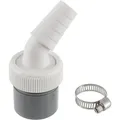Produktbild: Waschmaschine Abfluss Adapter DN 40, für Geschirrspüler & Trockner, Weiß