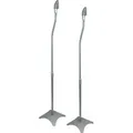 Produktbild: 2x Lautsprecherständer 68-110 CM Boxenständer Silber Neu Boxen Surround - Silber