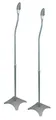 Produktbild: 2x Lautsprecherständer 68-110 CM Boxenständer Silber Neu Boxen Surround