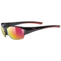 Produktbild: Uvex Blaze III Wechselscheiben Fahrradbrille Sonnenbrille black-red