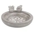 Produktbild: Outdoor Deko/Vogelbad aus Zement/Maße: 20 x 20 cm