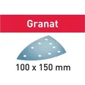 Produktbild: Schleifblatt stf DELTA/9 P220 GR/100 Granat, 100 Stück - Festool