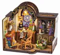 Produktbild: Buch Nook Bausatz Magic Study Eule Diy 3d Miniatur Holzpuzzle