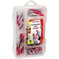 Produktbild: Fischer Dübel 2-K-Dübel, DuoPower-Box mini, Set, 3 Größen, Universaldübel, 85-teilig, 30 Stück