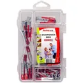 Produktbild: DuoPower-Box mini, Dübelbox mit 85 Teilen 30 Stk. 5 x 25, 35 Stk. 6 x 30, 20 ...