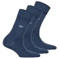 Produktbild: TOM TAILOR 3er Pack Damen Socken - Basic, einfarbig Blau 35-38