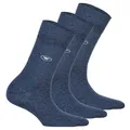 Produktbild: TOM TAILOR 3er Pack Damen Socken - Basic, einfarbig Blau 35-38