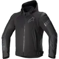 Produktbild: Alpinestars Herren Motorrad Jacke XL Zaca Air wasserdicht schwarz-schwarz