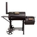 Produktbild: TAINO YUMA 90kg Smoker Grillkammer Räucherkammer Grill Holzkohle