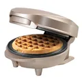 Produktbild: Mini-Waffeleisen für klassische Waffeln, kleiner Waffelmaker mit Antihaftbesc...