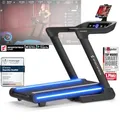 Produktbild: Sportstech Profi Laufband klappbar für Zuhause | Deutsche Qualitätsmarke | sTread Lite bis 20 km/h mit APP | große Lauffläche mit 17% Incline bis 150 kg | LED & Tabletholder | Fitness Treadmill