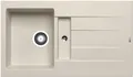 Produktbild: PYRAMIS Spüle ATHLOS 86x50 in BEIGE mit Excenterbedienung / Granitspüle / Ste...