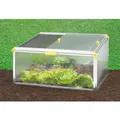 Produktbild: Gewächshaus Frühbeet Bio Star Protect 1000 mit Haube Maße 100x75x50 cm - Juwel