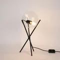 Produktbild: s.luce Tischlampe, Klar, Glas, Rund,Rund, 20x55x20 cm, Lampen & Leuchten, Innenbeleuchtung, Tischlampen, Tischlampen