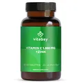 Produktbild: Vitabay Vitamin C Zink Tabletten 200 Vegane Tabletten 1000mg - Vitamin C hochdosiert Zink hochdosiert 1000mg C+ Kapseln