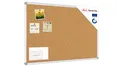 Produktbild: ALLboards Pinnwand mit Aluminiumrahmen 90x60cm, Korktafel Korkwand Pinnwand Kork