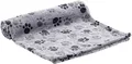 Produktbild: Flamingo Decke Pablo Rechteck Grau 100x70x0.5cm