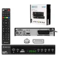Produktbild: Cabletech HDTV Tuner DVB-T2/DVB-C URZ0336C - Schwarz
