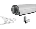 Produktbild: Rollladenpanzer Schellenberg Komplettset System Maxi B 1300 x H 1500 mm grau