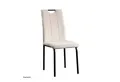 Produktbild: HTI-Living Esszimmerstuhl Stuhl Denton Velvet Creme (Stück, 1 St), Esszimmerstuhl Samt