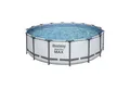 Produktbild: BESTWAY Framepool Bestway Frame Pool Steel Pro Komplettset 457 x 12 (Komplett-Set, 1-tlg), Sicherheitsleiter