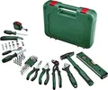 Produktbild: Bosch Werkzeugset Advanced 1600A02BY7 | Werkzeugkoffer 52-teilig | ergonomisch | robust | grün