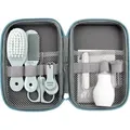 Produktbild: Philips AVENT Babypflege-Set – Starter-Set mit 9 Zubehörteilen: Nagelknipser, Schere, 3 Nagelfeilen, Kamm, Haarbürste, Nasensauger und Fingerza...