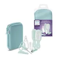 Produktbild: Philips Avent Babypflege-Set SCH401/00 Nagelknipser Nasensauger Kamm Bürste 9 tl