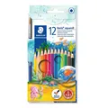 Produktbild: STAEDTLER Buntstift Noris aquarell 144 10 Kartonetui 12 Aquarellstifte + Pinsel
