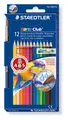 Produktbild: STAEDTLER NORIS CLUB FARBSTIFT AQUARELL 12 STÜCK SECHSKANTFORM BUNTSTIFTE  NEU