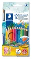 Produktbild: STAEDTLER Buntstifte Noris aquarell 12er Set + Pinsel