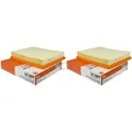 Produktbild: 2x MAHLE / KNECHT Luftfilter LX 1467 Air Filter