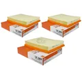 Produktbild: 3x MAHLE / KNECHT Luftfilter LX 1467 Air Filter