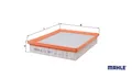 Produktbild: MAHLE LX 1467 Luftfilter für CADILLAC Bls CHEVROLET OPEL Signum Vectra A SAAB
