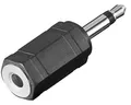 Produktbild: Goobay® Audio Adapter Klinke 3,5 mm Mono Stecker auf 3,5 mm Stereo Kupplung