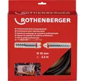 Produktbild: Rothenberger Rohrreinigungsspirale Rothenberger 72433 Rohrreinigungswelle 230 cm Produktabmessung, Ø 16, L: 230.00 cm