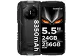 Produktbild: DOOGEE FIRE3ULTRA 5.5'' Android15 8350mAh 256GB Ohne Vertrag Outdoor Smartphone (5.5 Zoll, 256 GB Speicherplatz, 16 MP Kamera, 256GB,2TB TF, HD+/ 16MP AI Kamera, Dual SIM 4G/Widevine L1/Face ID)